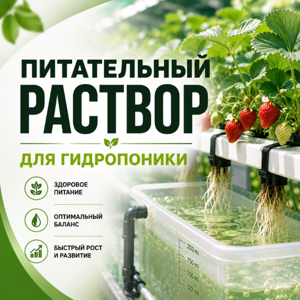 Питательный раствор для гидропоники: состав, приготовление и ТОП-10 ошибок
