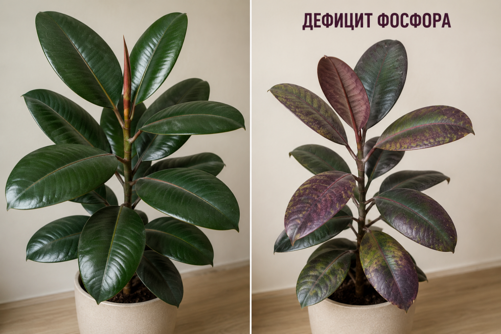 дефицит фосфора у растений