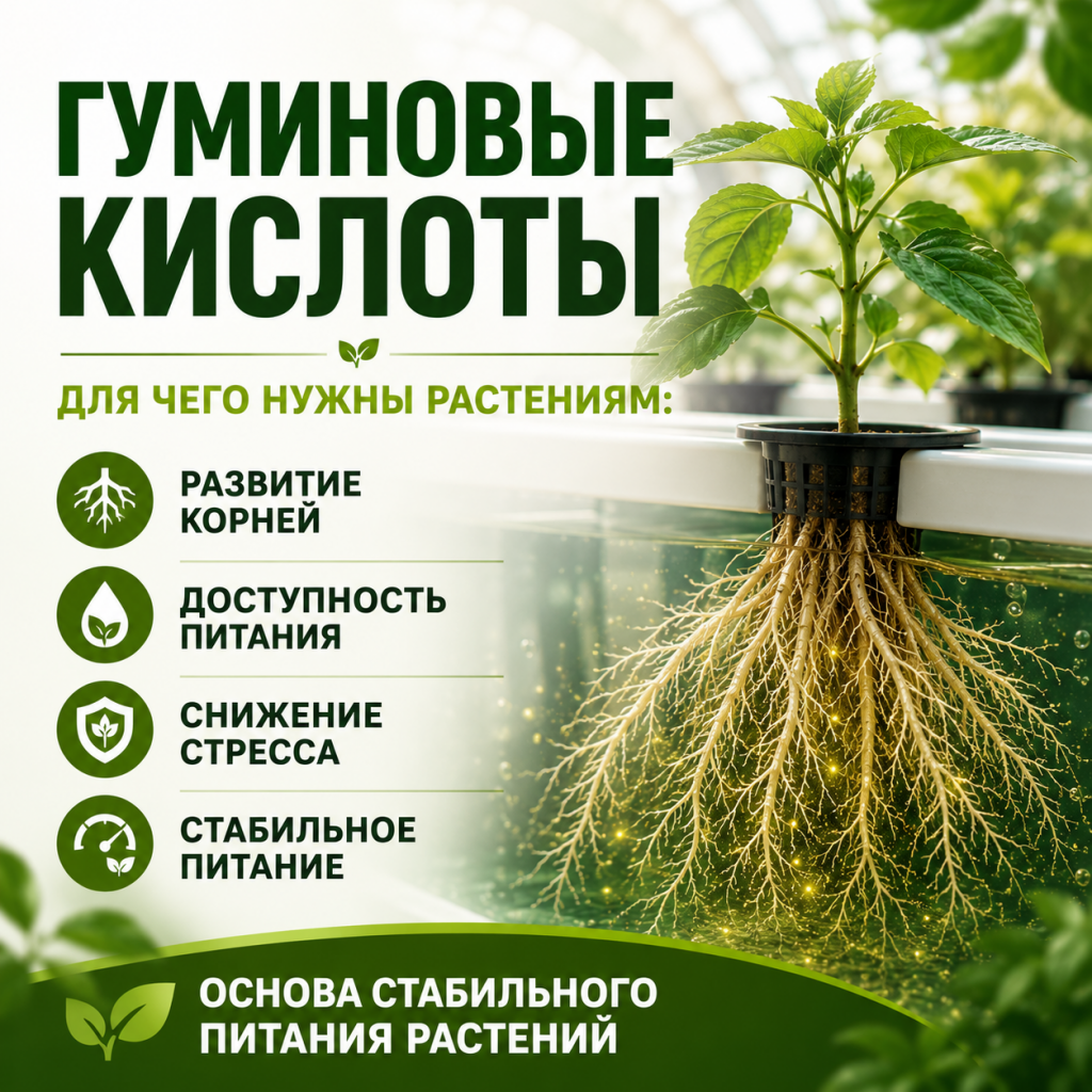 гуминовые кислоты для растений 